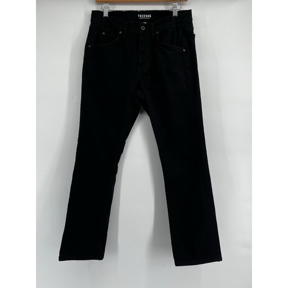 Tecovas Jeans Mens 31x30 Black Standard Leg Stretch Denim Western‎ Cowboy